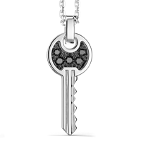 Collar Zancan in Plata Spinello ESC188-NE - ESC188-NE